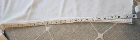 RE/DONE Originals High Rise Stove Pipe. Color white, Size 29 - Picture 12 of 16